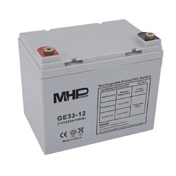 Akumulátor MHPower VRLA/GEL 12V/ 33Ah