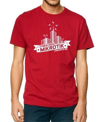 Mikrotik T-shirt (M size) Red