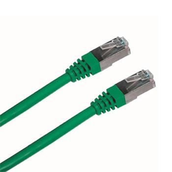 Patch cord Datacom FTP Cat 5e 1m zelený