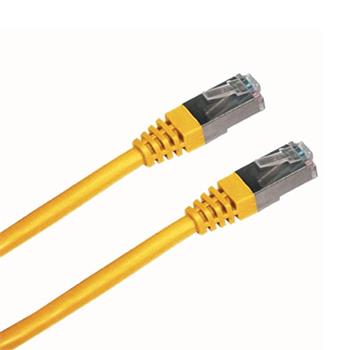 Patch cord Datacom FTP Cat 5e 1m žlutý