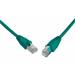 Patch kabel CAT6 SFTP PVC 10m zelený snag-proof C6-315GR-10MB
