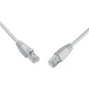 Patch kabel CAT6 SFTP PVC 15m šedý snag-proof C6-315GY-15MB