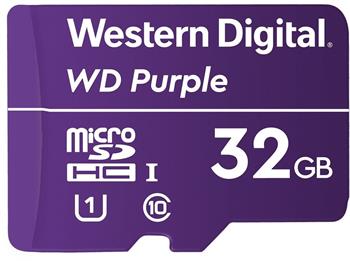 WD SDHC karta 32GB Purple QD101