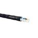 Zafukovací kabel MICRO Solarix 12vl 9/125 HDPE F<sub>ca</sub> černý SXKO-MICRO-12-OS-HDPE