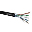 Instalační kabel Solarix CAT6 FTP PE F<sub>ca</sub> venkovní 500m/cívka SXKD-6-FTP-PE