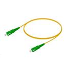 Optický patchcord SM 9/125um, 1m, simplex, SC/APC-SC/APC