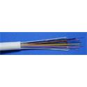Optický Riser kabel vnitřní 12 vláken SM 9/125 G.657A, bílý, vnitřní, METRÁŽ