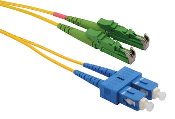 Patch kabel 9/125 E2000apc/SCupc SM OS 3m duplex SXPC-E2000/SC-APC/UPC-OS-3M-D