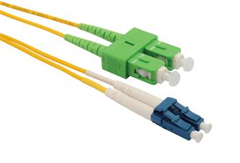 Patch kabel 9/125 LCupc/SCapc SM OS1 1m duplex SXPC-LC/SC-UPC/APC-OS1-1M-D