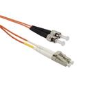 Patch kabel Solarix 50/125 LCupc/STupc MM OM2 2m duplex SXPC-LC/ST-UPC-OM2-2M-D