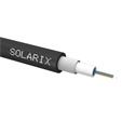 Univerzální kabel CLT Solarix 04vl 50/125 LSOH E<sub>ca</sub> OM2 černý SXKO-CLT-4-OM2-LSOH